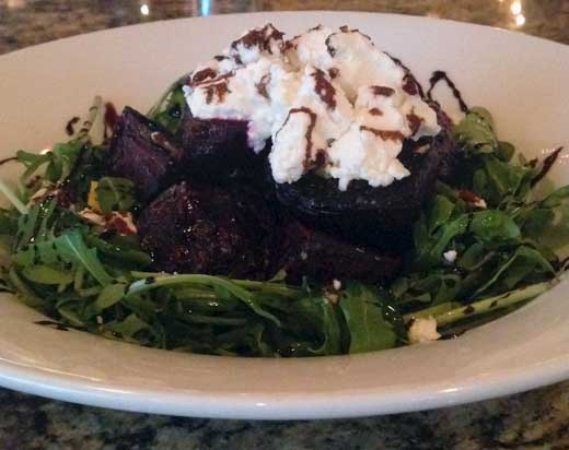 Roasted Beet & Goat Cheese